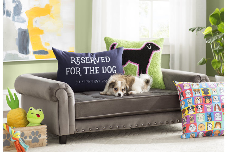 Dog beds with discount names on them